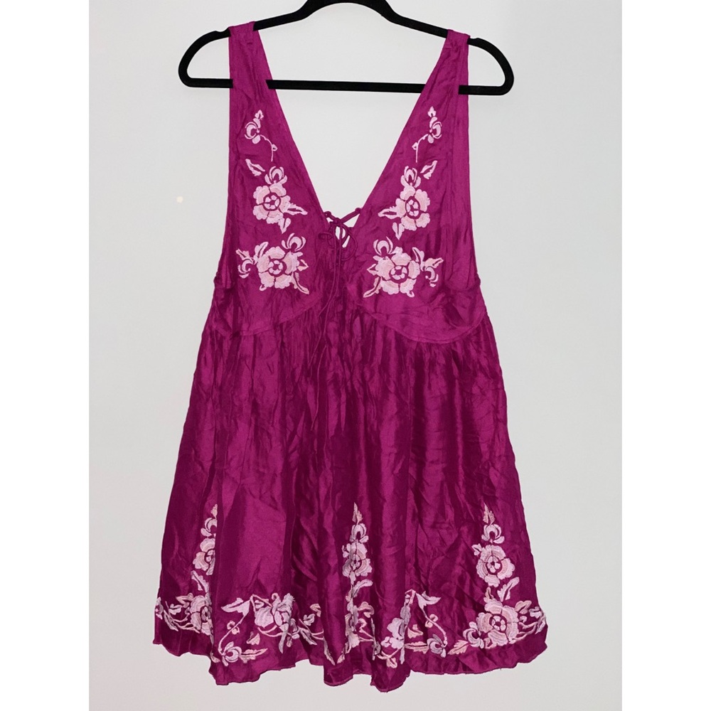Free People Magenta Tunic